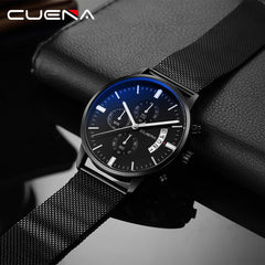 Man Watches Luxury Quartz Stainless Steel Dial Casual Bracelet Watch Mens Reloj Hombre 2019 Men Wristwatch Clock