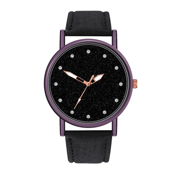Women's Watches Best Sellers Fashion  Simple Clock Kol Saati Montre Femme  Relogio Feminino Dial With Rhinestones Reloj Mujer@50