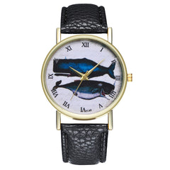 Animal Deep Sea Fish Pattern Women's Watches Casual Watch Simple Stlye Orologio Donna Quartz Wristwatch Clock High Quality @50