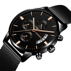 Man Watches Luxury Quartz Stainless Steel Dial Casual Bracelet Watch Man Watches Mens 2019 Men Wristwatch Clock