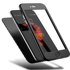 360 Full body Shockproof Phone Case For iphone XS Max 6 6s 7 8 plus Soft Silicone Cover On for iPhone 8 7 Plus X Plus cases