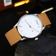 Men's Wristwatch Popular Low-key Minimalist Connotation Leather Quartz Watch Man watches mens 2019 men wristwatch clock