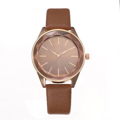Luxury Glass Gemstone Simple Business Women's Watches Current Popular Factor Wristwatch Minimalism High Quality Watch Clock@50