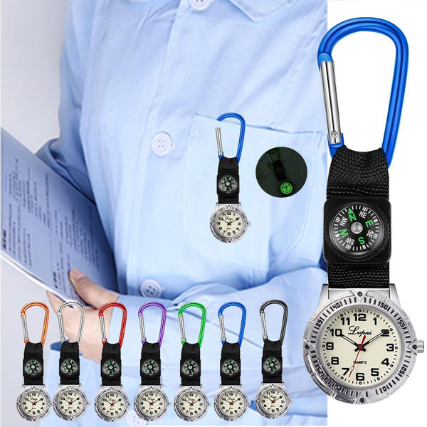 Lvpai Portable Sports Pocket Watch Multi Function Compass Canvas Strap Simple Watch Nurse Hanging Quartz Watches Reloj Hombre@50