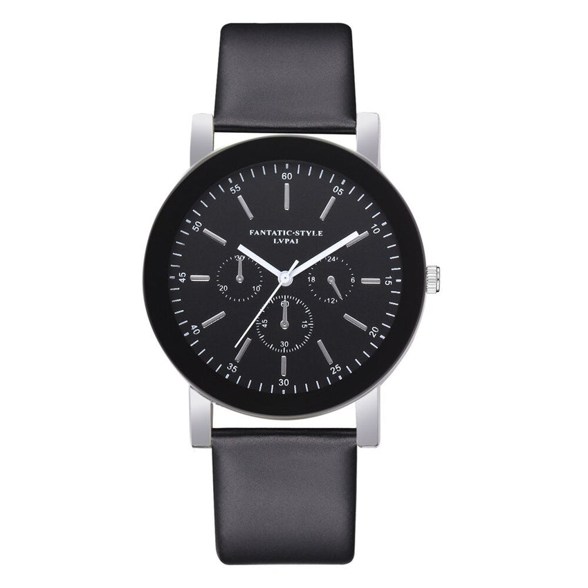 Featured Women Watches Black Scale Disc Business Ladies Quartz Wristwatch Leather Strap Simple Clock Fashion Relojes Mujer@50