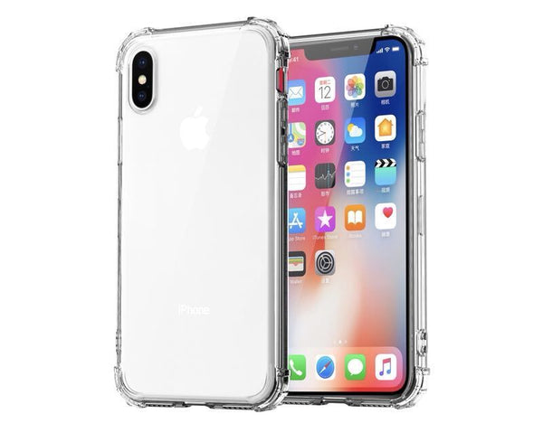 Heavy Duty Protection Case For iPhone 11 Pro Max X XS Max Four Corner Strengthen Silicon Clear Cover For iPhone XR 6 6S 7 8 Plus