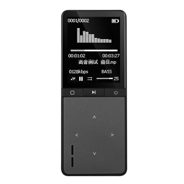 2016 New Bluetooth Sport MP3 Player Portable Audio 8GB with Built-in Speaker FM Radio Pedometer APE Flac Music Player ONN W8