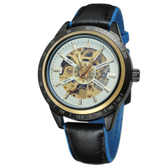 Forsining Men's Automatic Wristwatch Motorcycle Design Transparent Waterproof Watch Man Watches Mens 2019 relojes para hombre