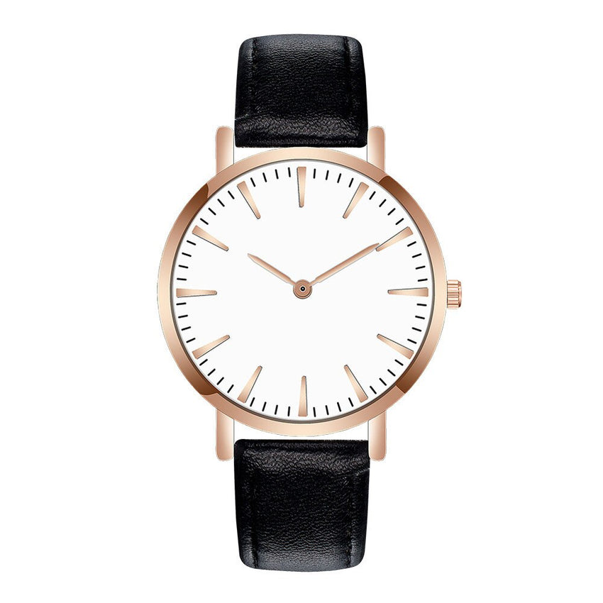 DISU Men Wrist Watch Leather Band Analog Quartz Round Watch Mens new arrival in men wrist watches relogio masculino