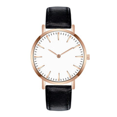 DISU Men Wrist Watch Leather Band Analog Quartz Round Watch Mens new arrival in men wrist watches relogio masculino