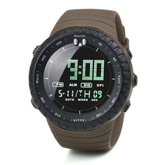 New Luxury Sports Watch Men Analog Digital  Silicone  Sport Horloges Wrist Watches Men Relogio Masculino High Quality Clock@50