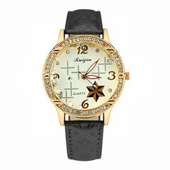 Disc Cute Style Symbol Star Pattern Roman Numerals Ladies Watch Nice Orologio Donna Women's Watches Reloj De Mujer Clock @50