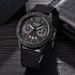 Mens Watch Analog Sport Stainless Steel Case Leather Quartz Watch Man wrist watches day date Reloj Hombre 2019 relogio masculino