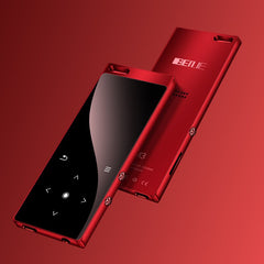 Metal MP3 Player Touch Key Ultrathin MP3 Music Player 1.8 Inch Color Screen Lossless Sound with FM E-book digital voice recorder