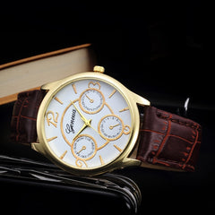 Men Wrist Watches Retro Design Leather Band Analog Alloy Quartz Watch Man Watches Mens 2019 zegarek meski relogios masculinos