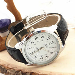 Mens Wristwatch Elegant Analog Luxury Sports Leather Strap Quartz Watch Man Montre Homme 2019 relojes para hombre orologio uomo