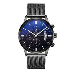 Man Watches Luxury Quartz Stainless Steel Dial Casual Bracelet Watch Mens Reloj Hombre 2019 Men Wristwatch Clock
