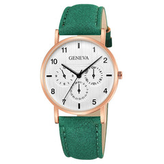 Women's Watches Fashion Geneva Brand Roman Numeral Ins Wind Small Fresh Cute Ladies Clock Can Be Used As A Couple Reloj Mujer@50