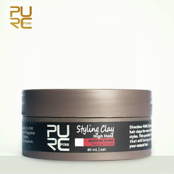 80ml Strong Hold Hair Gel Wax Long Lasting Dry Stereotypes Type Hair for Men Stereotypes Type Hair Balsam Oil Wax TSLM2 (80 ml)
