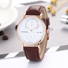 Men's Watch Luxury Leather Quartz Analog Watch Mens Reloj Hombre 2019 Men Wristwatch Clock relogios masculinos