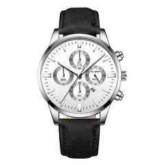 Man Watches Military Sports Luxury Analog Sport Leather Quartz Wristwatch Mens Montre Homme 2019 relojes para hombre