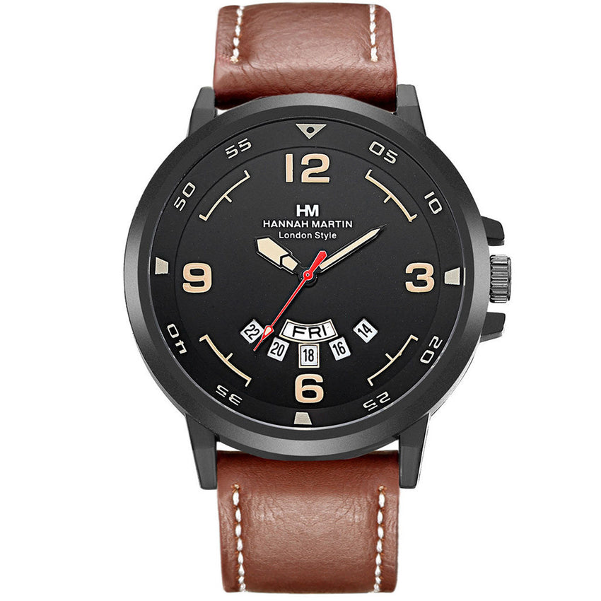 Men's Watches Classic Roulette Scale Calendar Business Quartz Watch Man Relojes Hombre 2019 zegarek meski saat erkek kol saati