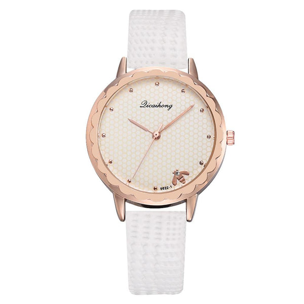 Hot Creative Women Watches Honeycomb  Dial  Fashion Quartz Wristwatch Featured Ladies Temperament Clock Gift  Zegarek Damski@50