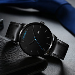 DISU Men Wrist Watch Quartz Clock Man Army Military Leather Date watch man wrist watches day date relogios masculino