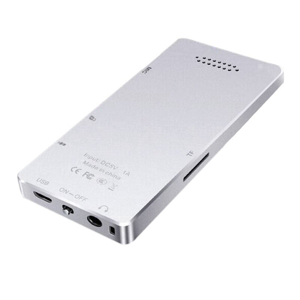 Original Metal MP3 Player Portable Digital Audio Player With 1.8 Inch Screen  FM E-Book Clock Data music Player speaker TF Card