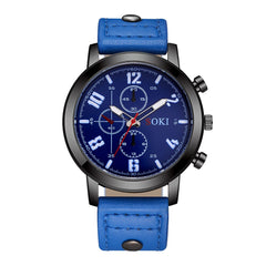 DISU Couple Men Wrist Watch Nylon strap Analog Quartz Round watch man new arrival in men wrist watches mens watches
