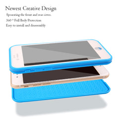 Waterproof Phone Cases For iPhone 7 6 6s Plus 5 5S SE Ultra Thin Shockproof Hybrid Rubber Soft Silicon TPU Touch Case Back Cover