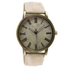 Men Watch Retro Vogue Cowboy Leather Band Analog Quartz Wristwatch Mens Relojes Hombre 2019 erkek kol saati heren horloge