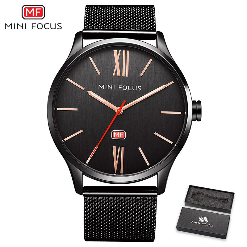 MINI FOCUS Famous Wristwatch Mens Watches Top Brand Luxury Male Clock Men's Watches Quartz Watches Men Clock Relogio Masculino
