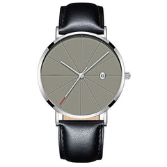 Men's Wristwatch Simple And Unobtrusive Business Leather Strap Casual Quartz Watch Man relojes para hombre horloges mannen