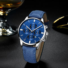 Man Watches Military Sports Luxury Analog Sport Leather Quartz Wristwatch Mens Montre Homme 2019 relojes para hombre