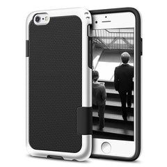 Hybrid PC & Silicone Shockproof Armor Case For iPhone X 8 7 6 6S Plus Cover Fashion Stitching Color Anti-Knonk Phone Cases Shell