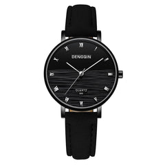 DISU Women Wrist Watch Top Brand DENGQIN Leather Casual Ladies Watches Fashion Watch 2019 Womens watches