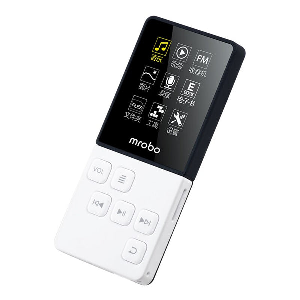 Mrobo HIFI MP4 Player Built-in Speakers High Sound Quality MINI Video player Support 64G TF Card FM E-book