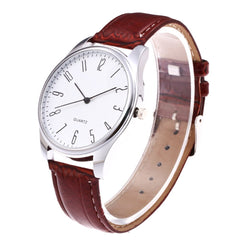 Man Wrist Watch Simple Business Fashion Leather Quartz Wristwatch Mens Relojes Hombre 2019 saat erkekler heren horloge