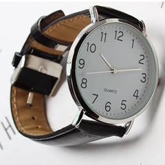Men Women Wrist Watch Simple Business Fashion Leather Quartz Wristwatch Mens Relojes Hombre 2019 heren horloge montre homme