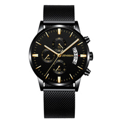 Man Watches Luxury Quartz Stainless Steel Dial Casual Bracelet Watch Man Watches Mens 2019 Men Wristwatch Clock