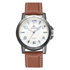 DISU Men Wristwatch Quartz High Quality Leather Blue Ray Glass Watch Man watches mens 2019 men wristwatch clock