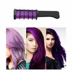 drop ship 6/1pc Mini Hair Dye Comb Disposable Personal Salon Use Crayons Grey Purple Red Hair Color Chalk Hair Dyeing Tool TSLM2