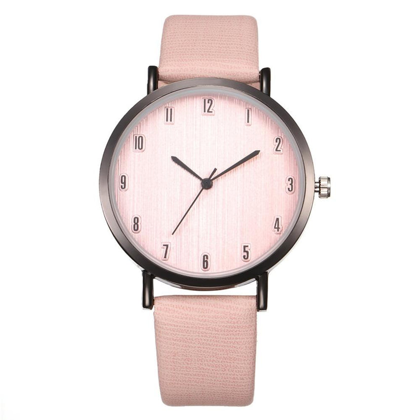 Rustic Roman Numerals Women's Watch Quartz Leather Strap Clock For Work Out Very Characteristic Simple Wristwatch Kol Saati@50