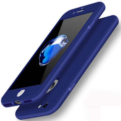 360 Full body Shockproof Phone Case For iphone XS Max 6 6s 7 8 plus Soft Silicone Cover On for iPhone 8 7 Plus X Plus cases