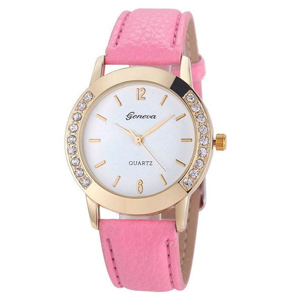 Fashion Women's Watches Best Sellers  With Rhinestone Ladies Watch  The Current Popular Factor Montre Femme Acier Inoxydable @50