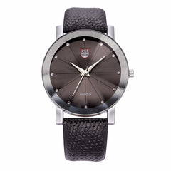 Men Watch Luxury Stainless Steel Quartz Military Sport Leather Band Dial Wristwatch Mens Reloj Hombre 2019 zegarek meski