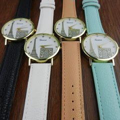 Featured Eiffel Tower Women's Watches Fashion Watch Women Classique Simple Minimal Clock Kol Saati Montre Femme Reloj  Mujer@50
