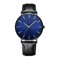 Men's Women Watches Betreasure Ultra Thin Luxury Leather Casual Quartz Wristwatch Mens moda mujer 2019 heren horloge