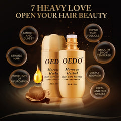 Morocco Herbal Ginseng Hair Care Essence Treatment For Men And Women Hair Loss Fast Hair Growth Serum Repair Hair Root